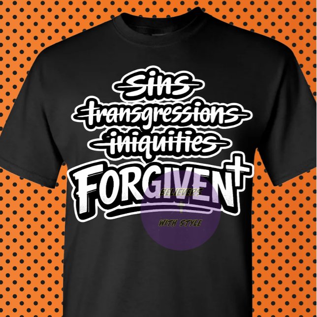 T-shirt PARDONNÉ - Chrétien (Créateur téléchargé)