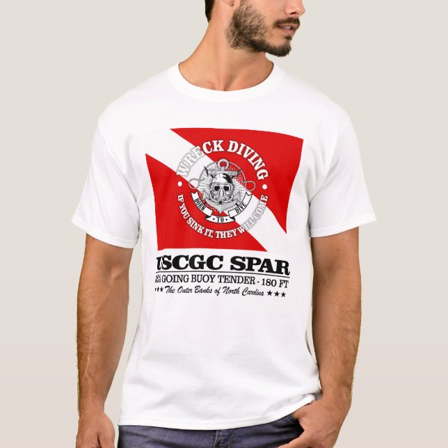 T-shirt Pare USCGC (meilleures épaves) (Devant)