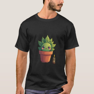 T-shirt Parent de plante succulente timide - Jardin intéri