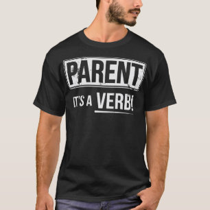 T-shirt Parent Son Verbe