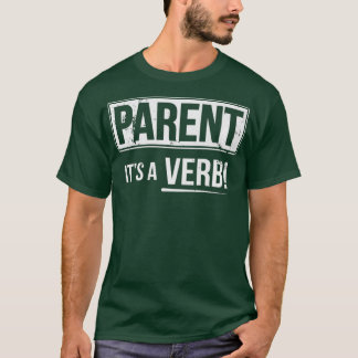 T-shirt Parent Son Verbe