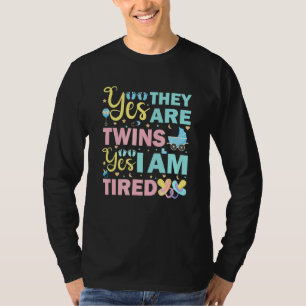 T-shirt Parents jumeaux Mère jumelle Père jumeau