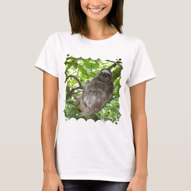 T-shirt Paresse dans l'arbre (Devant)