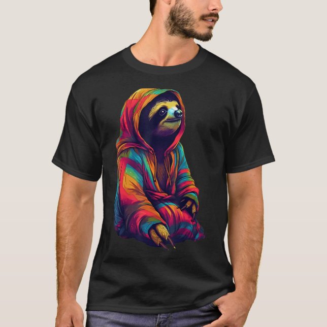 T-shirt paresse zen (Devant)
