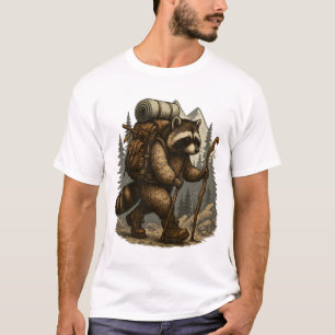 T-shirt Paresseux Camping Randonnée