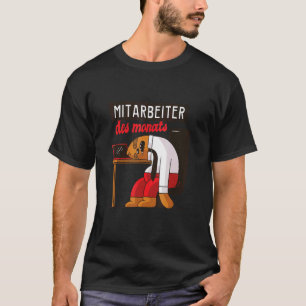 T-shirt Paresseux Design Employé du Mois