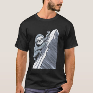 T-shirt Paresseux grimpeur de montagne Capricorne Zodiaque