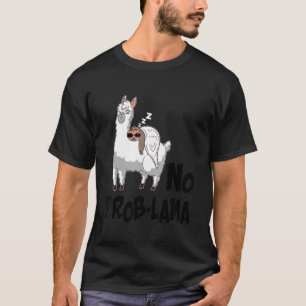 T-shirt Paresseux hipster dormant sur un lama alpac avec d
