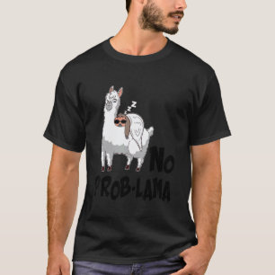 T-shirt Paresseux hipster dormant sur un lama alpacca avec