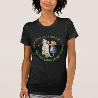 T-shirt Parfois, Je Pense À Six Choses Impossible
