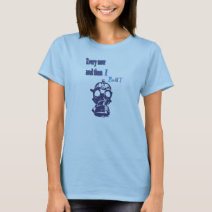 T-shirt Parfois, je pète