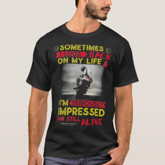T-shirt Parfois, je regarde ma vie sérieusement