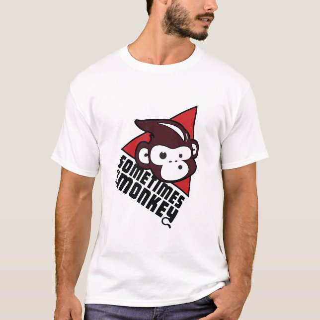 T-shirt Parfois, le tireur des singes (Devant)