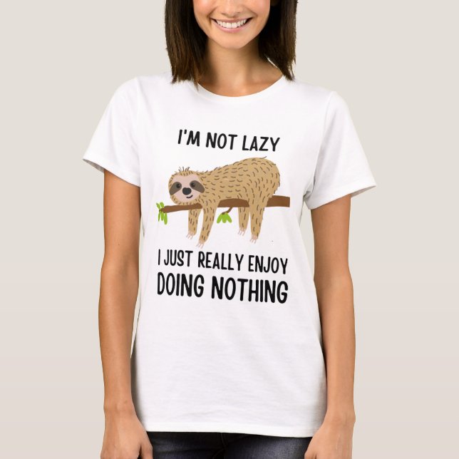T-shirt Parfum azy ne faisant rien (Devant)