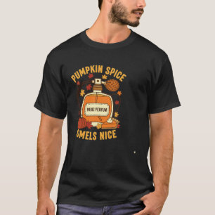 T-shirt Parfum d'automne à la citrouille épicée Saison d'a