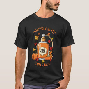 T-shirt Parfum Épice Citrouille Automne Tarte Saison Desig