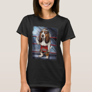 T-shirt Pariez Chien Limier Comme Champion de Muay Thai Ki
