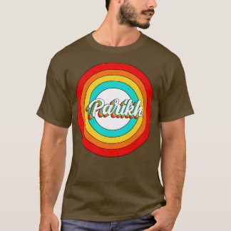 T-shirt Parikh Nom Chemise Vintage Cercle Parikh