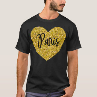T-shirt Paris France Voyage pour femmes