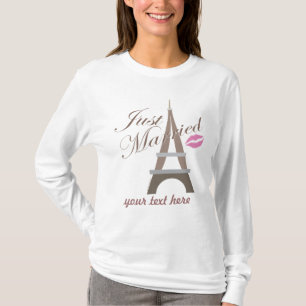 T-shirt Paris juste marié