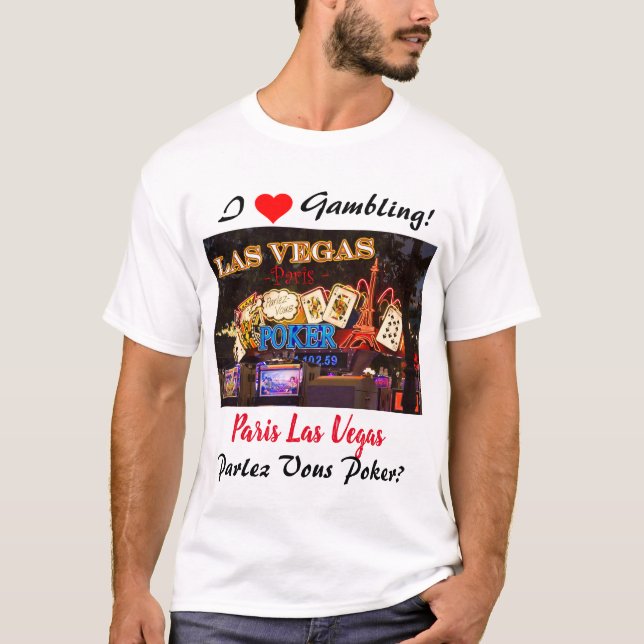 T-shirt Paris Las Vegas (Devant)