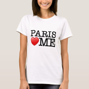 T-shirt Paris m'aime, j'aime Paris