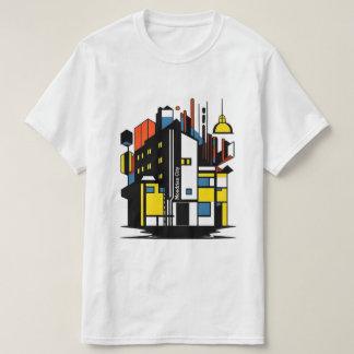 T-shirt paris mondrian city jnf