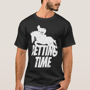 T-shirt Paris sur les courses de chevaux  2