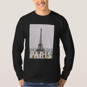 T-shirt Paris Tour Eiffel Conception Esthétique Classiq