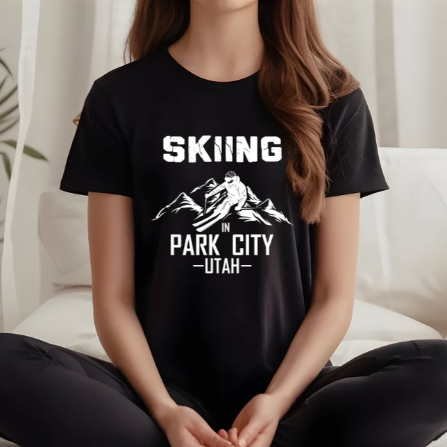 T-shirt Park City Utah ski (Créateur téléchargé)