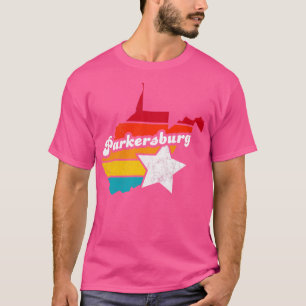 T-shirt Parkersburg West Virginia Souve Vintage dénudée