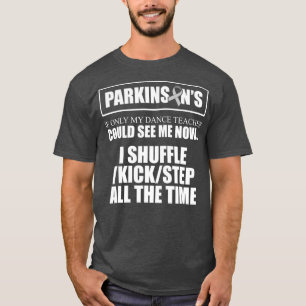 T-shirt Parkinsons Maladie Sensibilisation Kick Step Guerr