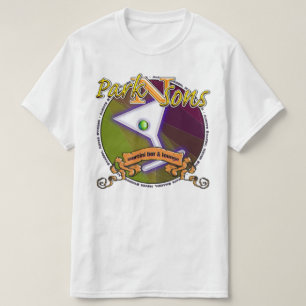 T-shirt Parkinsons Martini Bar Cercle toujours secoué avan