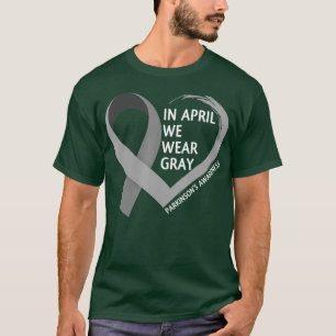 T-shirt Parkinsons Sensibilisation En Avril Nous Portons G
