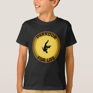 T-shirt Parkour for life