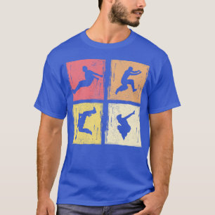 T-shirt Parkour Freerunning Street Entraînement acrobatiqu