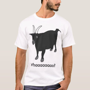 T-shirt parlant de chèvre