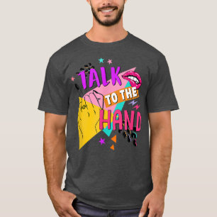 T-shirt Parle À La Main Mariée À Être Mariage 90s Enterrem