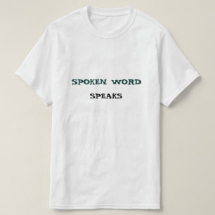 T-shirt parlé de mot