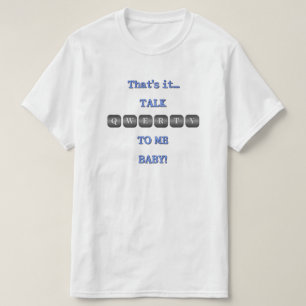 T-shirt Parle QWERTY À Moi Bébé !