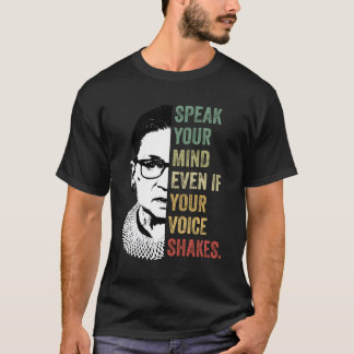 T-shirt Parle Ton Esprit Même Si Ta Voix Tire Des Citation