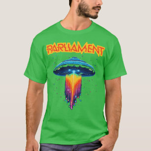 T-shirt Parlement Funkadelic Retro Mothership Rock Funk
