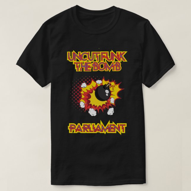 T-shirt Parlement - Un coup de pied non coupé dans la bomb (Design devant)