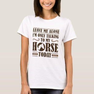 T-shirt Parler À Mon Cheval