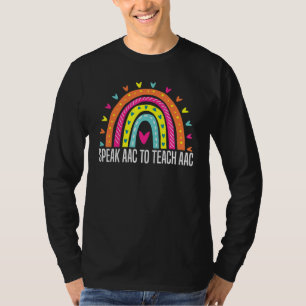 T-shirt Parler AAC pour enseigner AAC Core Board Orthophon