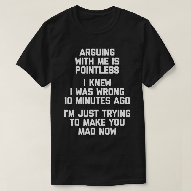T-shirt Parler Avec Moi N'A Pas De Points... Drôle de dire (Design devant)