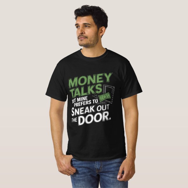 T-SHIRT PARLER D'ARGENT (Devant entier)