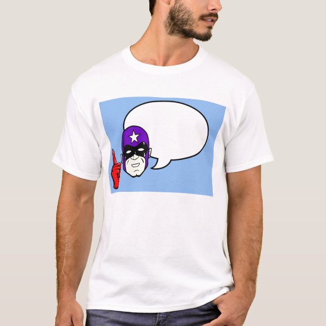 T-shirt Parler de Superman (Devant)
