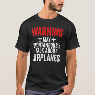 T-shirt Parler des avions Pilote et aviation 1