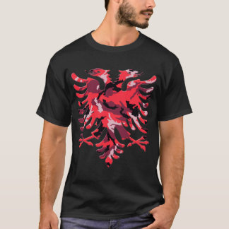 T-shirt Parler des Camo Albanian Eagle 3D